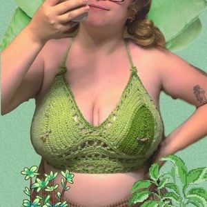 HANDMADE crochet bralette